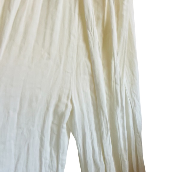 Here Comes The Sun White Halter Jumpsuit with Ring Details - Picture 7 of 9